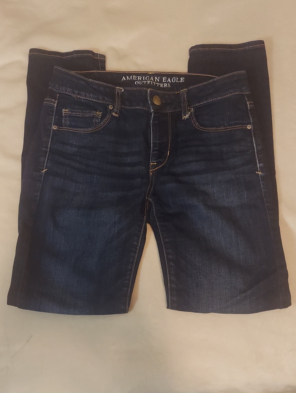 American Eagle Outfitters Dark Blue Skinny Jeans